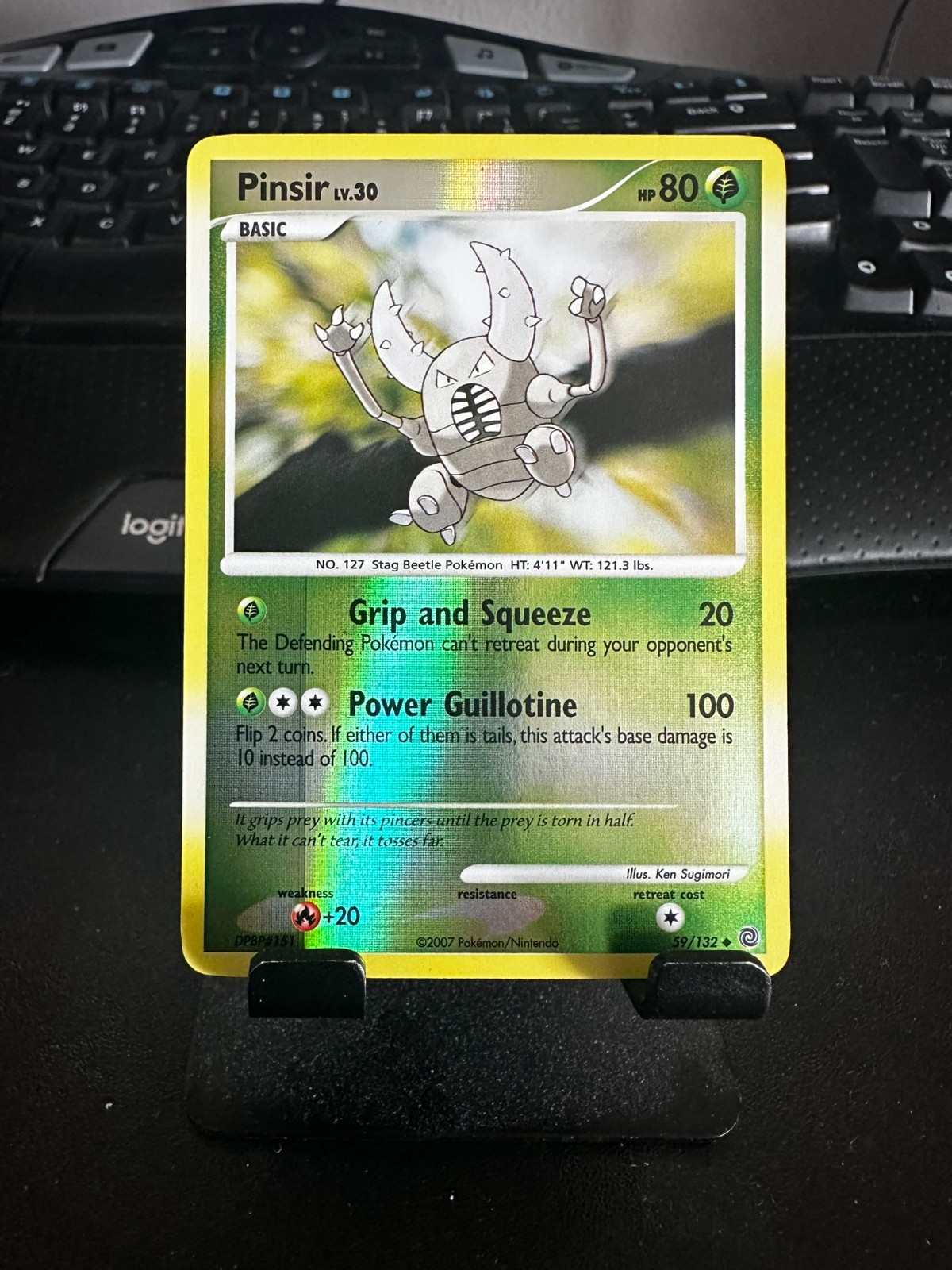 Pokemon TCG - Pinsir 59/132 Secret Wonders Reverse Holo Uncommon