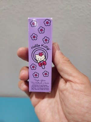 Vintage 2003 Y2K AVON HELLO KITTY SANRIO  TRIPLR GLOSS NEW NICE