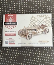 ROKR Hans Craft 3D Puzzle 1:16 Scale Model 1910s Grand Prix Car Self Assemble!