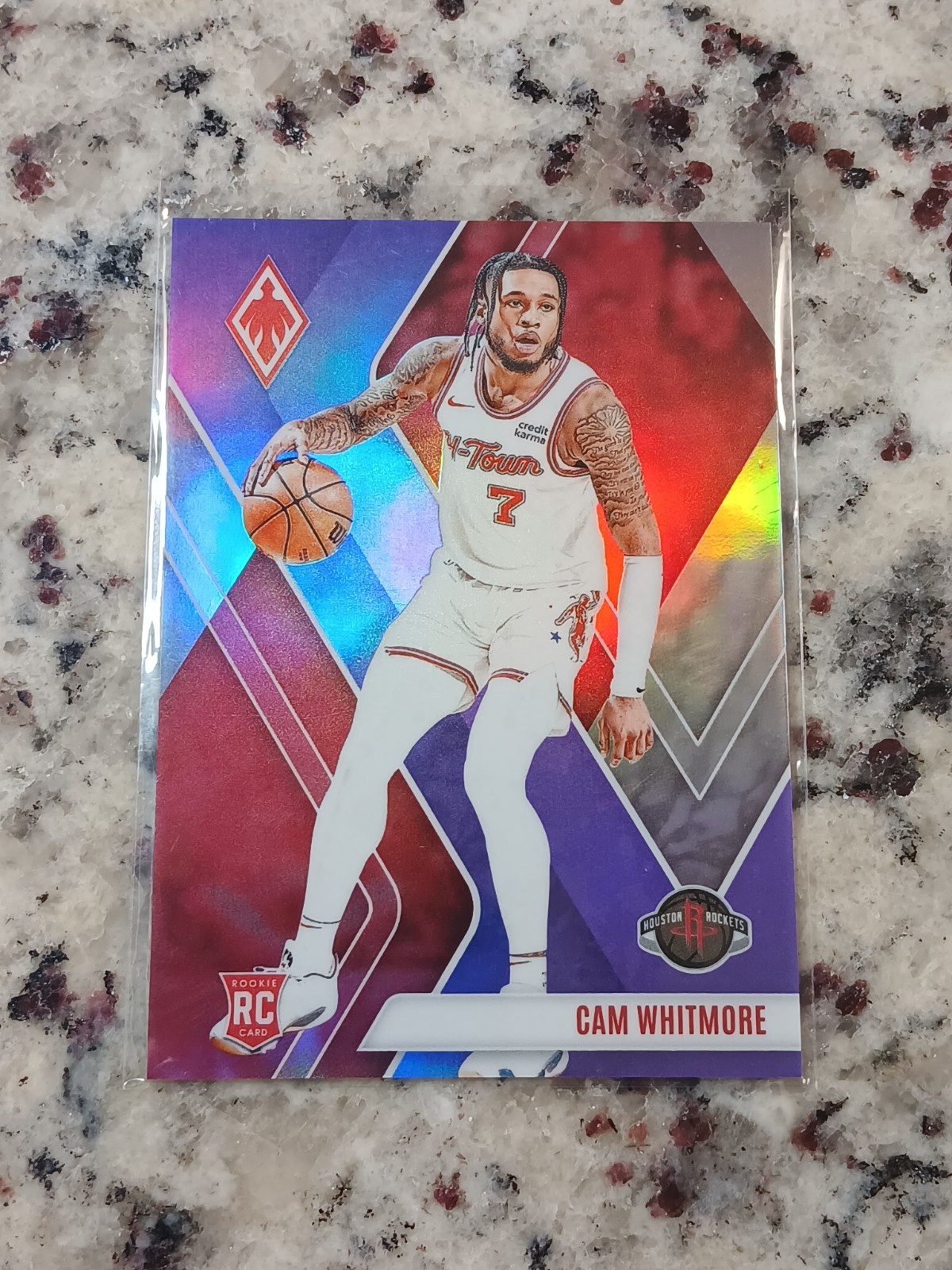 2023-24 Panini Phoenix - Rookies Cam Whitmore #294 Purple /150 (RC)