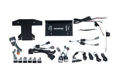 Memphis MXHD14KITV2 Harley-Davidson motorcycle audio system plug and play kit