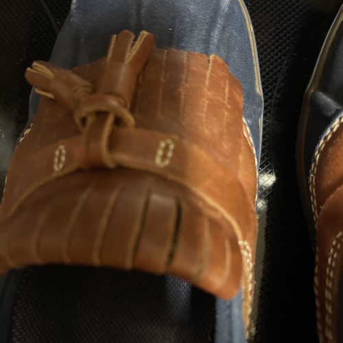 LL Bean Bar Harbor TEK 2.5 Waterproof Duck Low Shoes Boots Brown 6M 290695 - Picture 8 of 9
