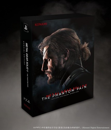 Metal Gear Solid V Phantom Pain SPECIAL EDITION - PS4 book form JP
