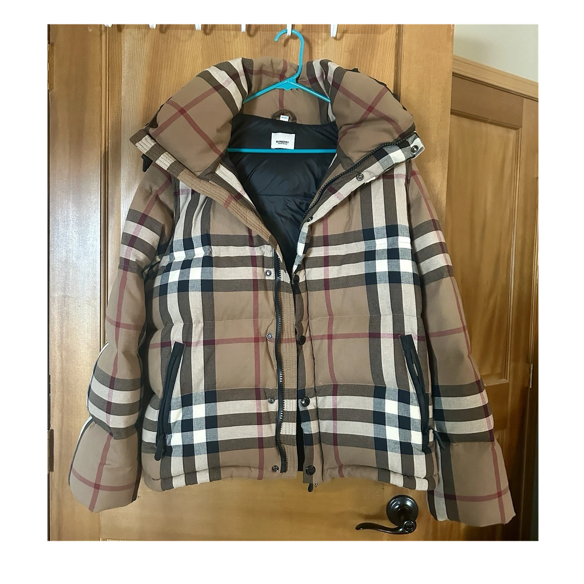chaquetas acolchadas cazadora burberry hombre