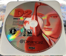D2 (Sega Dreamcast, 2000) Near Mint Discs*