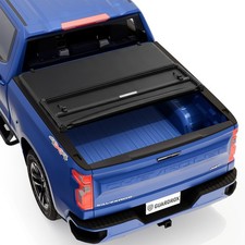 5.8ft Soft Tri Fold Tonneau Cover For 07-26 Chevy Silveradogmc Sierra 1500 70