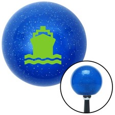 Green Cruiseship Blue Metal Flake Shift Knob ...