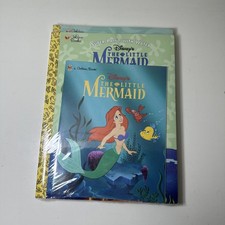 Disney's Little Mermaid Coloring Activity Paint story golden Books Set/4-sealed 