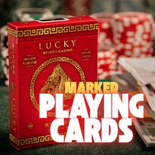 MARKED PLAYING CARDS  PRO LUCKY RESORT - Magic  Party Tricks