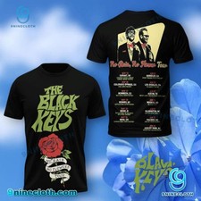 The Black Keys No Rain No Flowers Tour 2025 Shirt
