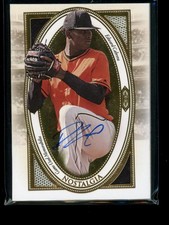 Edward Cabrera - 2020 Futera Unique Onyx  Auto Game Used Jersey RPA -  #d 3/9