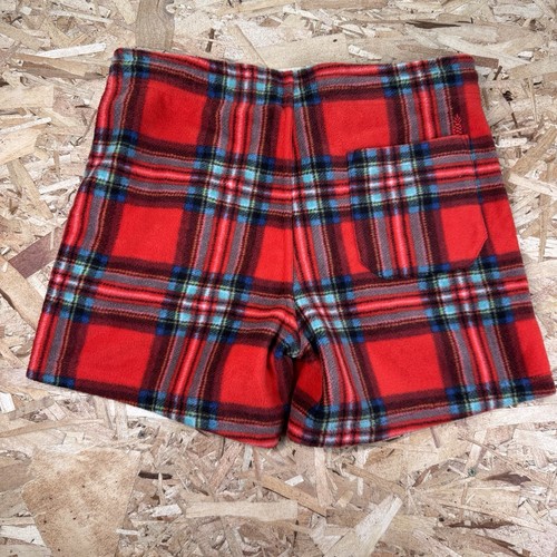 Chubbies rot karierte Fleece Shorts - M - Bild 2 von 5
