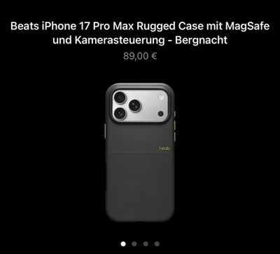 Beats iPhone 17 Pro Max Case Hülle Rugged MagSafe Bergnacht