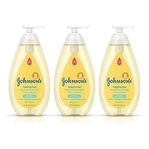 Johnson's Head-To-Toe Gentle Baby Body Wash & Shampoo, Tear-Free,...
Opens in a new window or tab