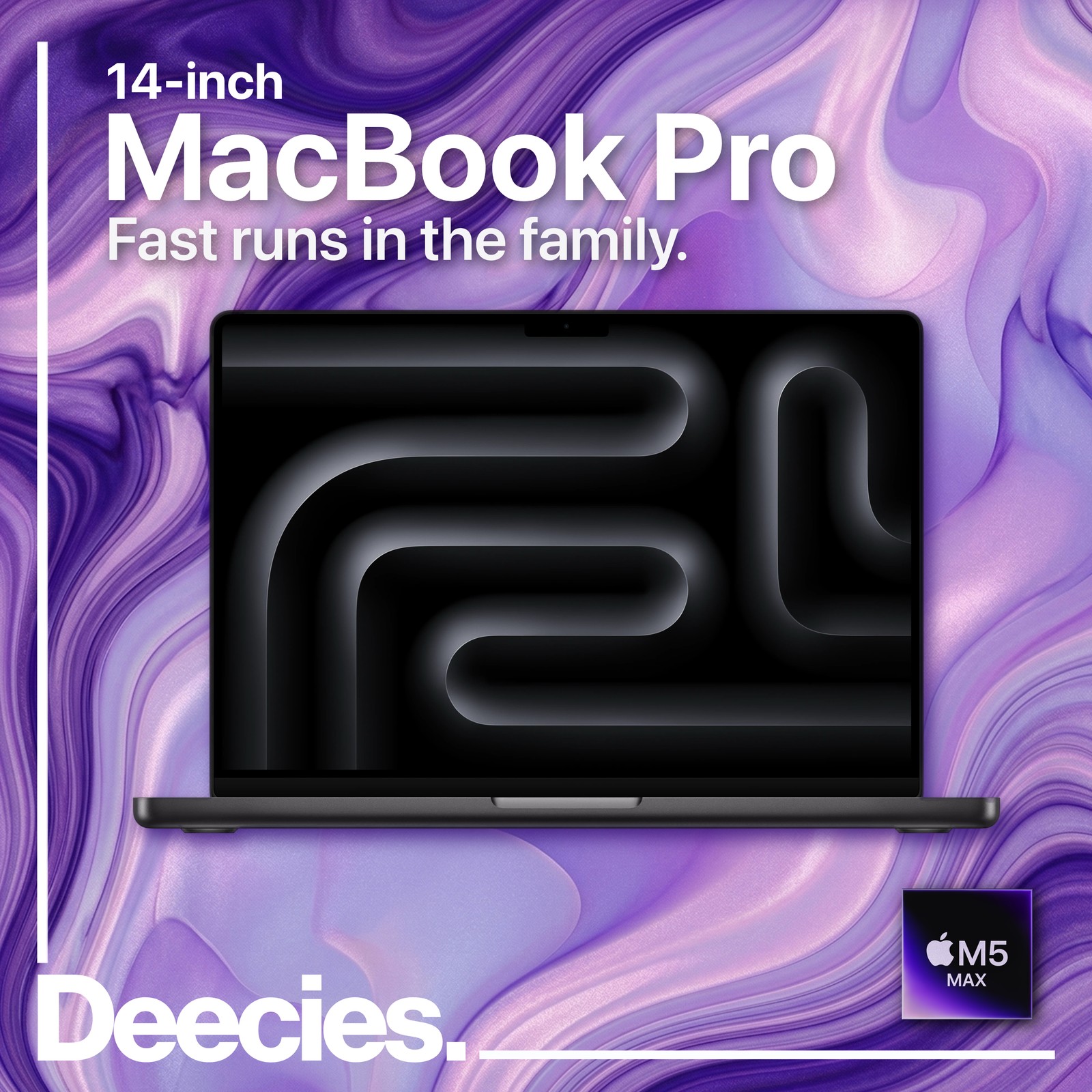 14-inch MacBook Pro Apple M5 Max 18c CPU 32c GPU 36GB Ram 2TB SSD Space Black