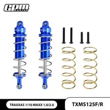 GPM Alloy Front/Rear Thickened Spring Dampers TRAXXAS Maxx 1.0 / W/Widemaxx 2.0