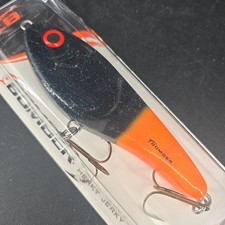 BOMBER Herky Jerky, 6", Black Flourescent Orange Tail, Loud Rattle - Brand New!!