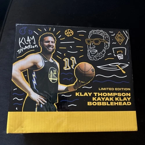 KLAY THOMPSON KAYAK KLAY GOLDEN STATE WARRIORS NBA LIMITED EDITION BOBBLEHEAD