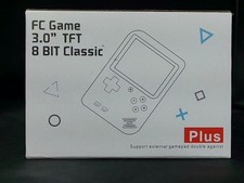 FC Game Handheld Console -3.0” TFT 8 Bit Classic Gamepad LCD / WHITE