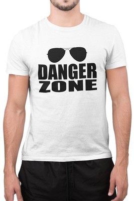 Lustiges T-Shirt Danger Zone erstaunlich Neuheit Abenteuer Sommer