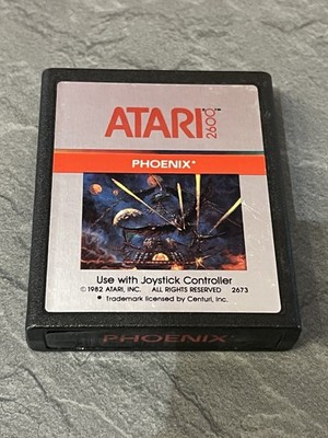 Phoenix ATARI VCS 2600 (1982) (Modul /Cartridge) works Classic CX2673 8-bit