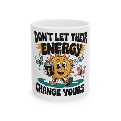 Energy Guardian: Motivational Sun Character Illustration, Retro Cartoon Vector