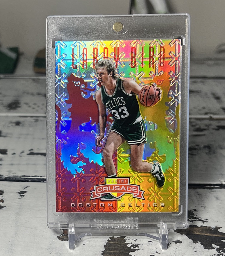 2012-13 Panini Crusade Red 44/99 Larry Bird #75
