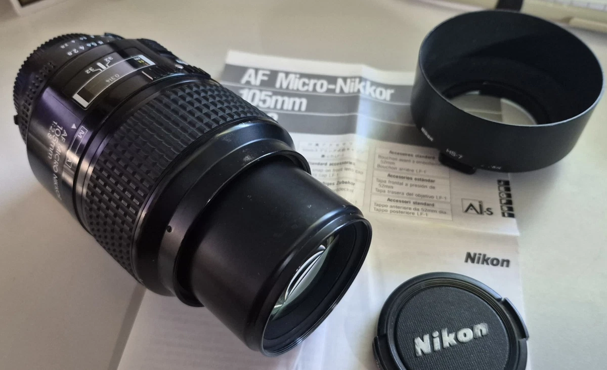 Nikon AI-S f/2.8 Camera Lenses 105mm Focal for sale | eBay