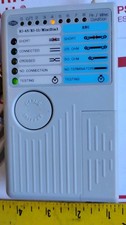 Shaxon Remote Cable Tester RJ-45/RJ-11/MiniDin3/USB/Coaxial Cable TESTED GOOD