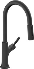 Hansgrohe 04852670 Locarno Single-Handle Pull Down Kitchen Faucet in Matte Black