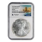 2022 American Silver Eagle NGC MS-70 U.S. State Series: New Jersey