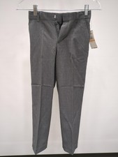 Calvin Klein Boys Flat-front Bi-stretch Dress Pant, Straight Leg Fit Hemmed