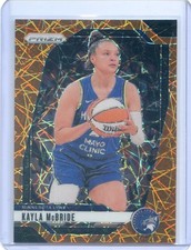 2024 Panini Prizm WNBA KAYLA MCBRIDE #13 ORANGE VELOCITY PRIZM LYNX
