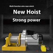 Miniature Electric Hoist for Small Crane Motor Motorized Lifting Machine