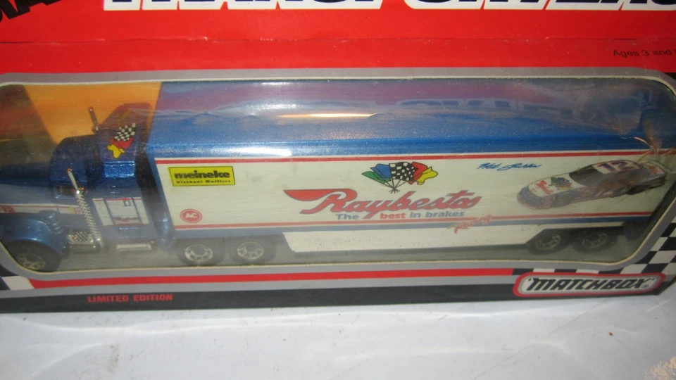 Matchbox Super Star Camion ,# 12 Capanna Stricklin Raybestos Edizione Limitata - Immagine 2 di 3