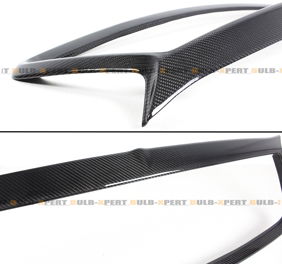 FOR 20172022 INFINITI Q60 CARBON FIBER FRONT GRILL OUTLINE TRIM COVER