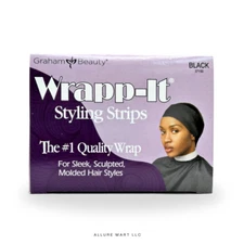 Graham Beauty Wrapp-It Styling Strips 1 carton of 40 Strips | FREE SHIPPING