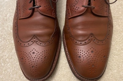Alden Short Wing Tip Blucher
