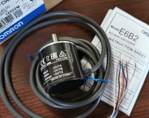 1x OMRON 40P Incremental Rotary Encoder 40p/r 5-24v DC E6B2-CWZ6C NPN - Picture 12 of 12