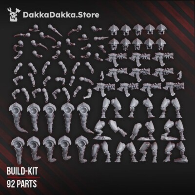 10er Set Heuschreckenschützer der großen Ernte - DakkaDakka Store/Sci-Fi/Miniatur