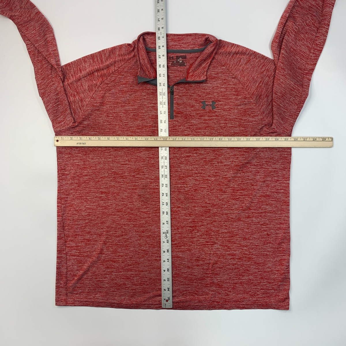 Under Armour Tech 2.0 Shirt Mens 2XL XXL Red Space Dye