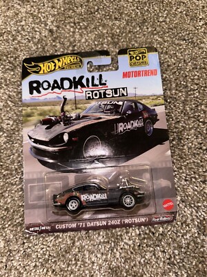 Hot Wheels Custom 71 Datsun 240z Rotsun Motortrend 1/64 | eBay
