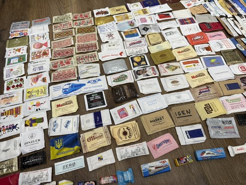 Large exclusive collection of sugar sticks from Ukraine and other -500pcs - Picture 4 of 11