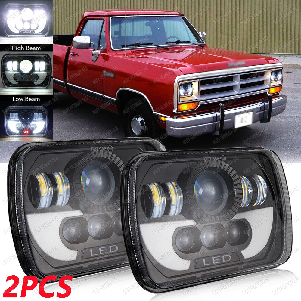 Pair For Dodge D150 D250 D350 Ram 50 5x7