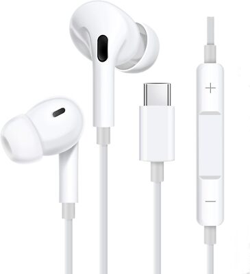 Original OEM USB-C Type C Headphones Earbuds for Samsung Galaxy S23 S24 Ultra