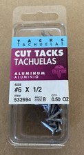 HILLMAN 532694 6 X 1/2 ALUMINUM CUT TACKS