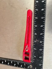 Vintage Red Strap Wrench Chicago Specialty MFG Co Plumbing Tool 3004 USA Hitest