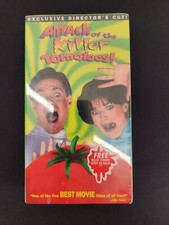 ATTACK OF THE KILLER TOMATOES NEW SEALED WITH SEEDS VHS EXCLUSIVE DIRECTOR'S CUT