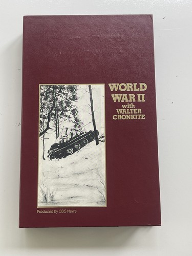 Vtg. World War II with WALTER CRONKITE The Eastern Front BY CBS NEWS 1982 -VHS