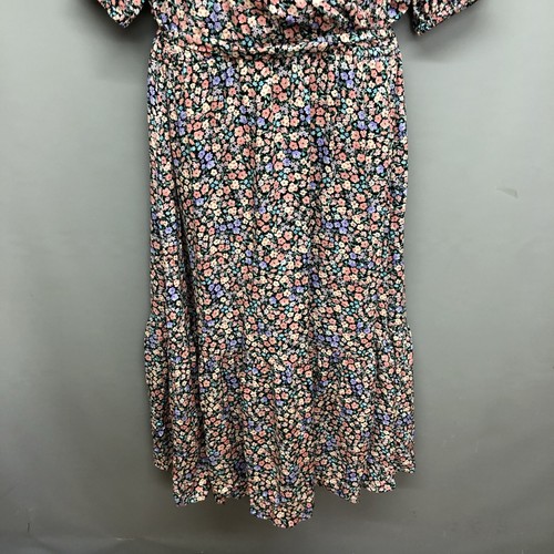 NUEVO F&F Vestido de té de verano con cinturón floral Ditsy para mujer Reino Unido 18 EUR 46 PRECIO DE VENTA SUGERIDO POR EL FABRICANTE £18 - Imagen 5 de 14